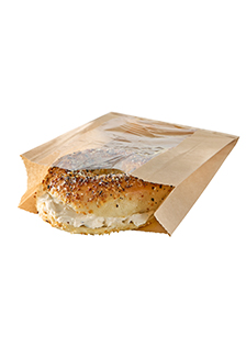 Panel Sandwich Bag with PET Window #1120